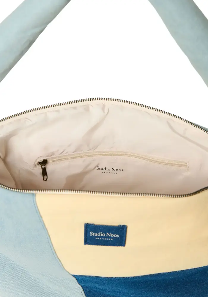 Studio Noos Denim Patchwork Crossbody Tas