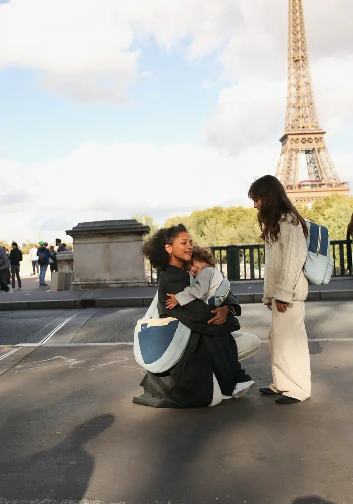 Studio Noos Denim Patchwork Crossbody Tas