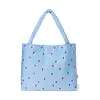 Studio Noos Light Blue Hearts Puffy Mom Bag