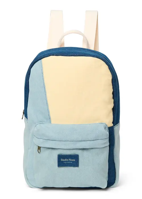 Studio Noos Studio Noos Denim Patchwork Midi Backpack