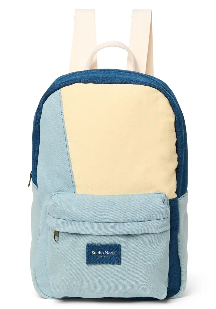 Studio Noos Denim Patchwork Midi Backpack