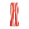 The New Chapter flared pants Nena Red Pink Stripes