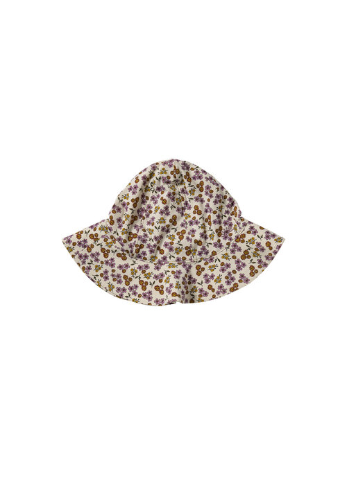 Salted Stories Salted Stories Sparkly Flower | Sun Hat Bombay Brown