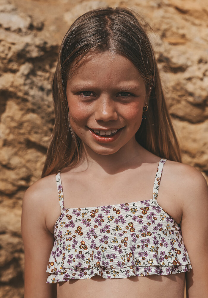 Salted Stories Sparkly Flower | Bikini Bombay Brown