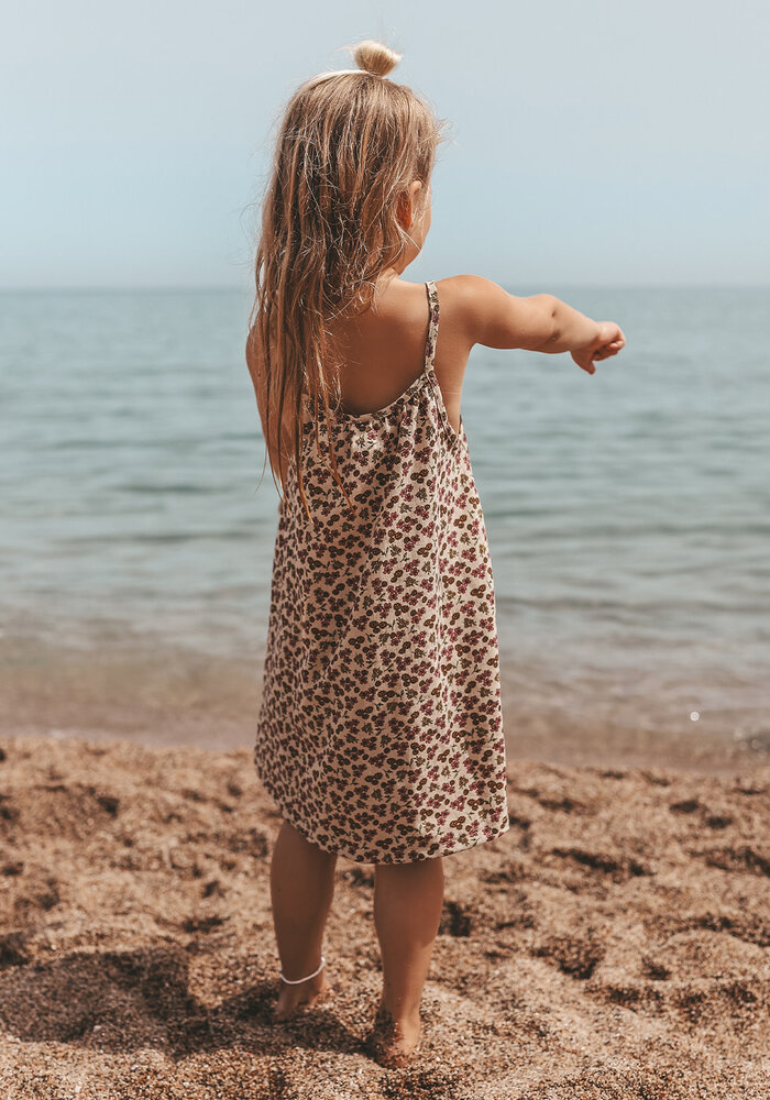 Salted Stories Sparkly Flower | Dress Bombay Brown