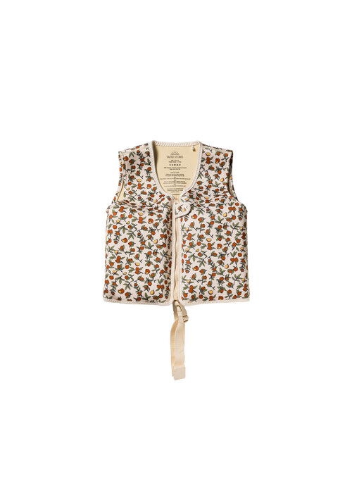 Salted Stories Salted Stories Pommegranate | Floating Vest White Swan