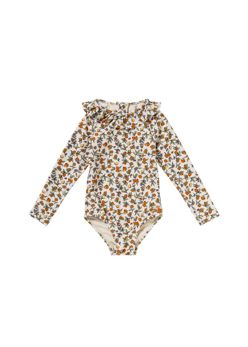 Salted Stories Salted Stories Pomme Flower | Bodysuit White Swan