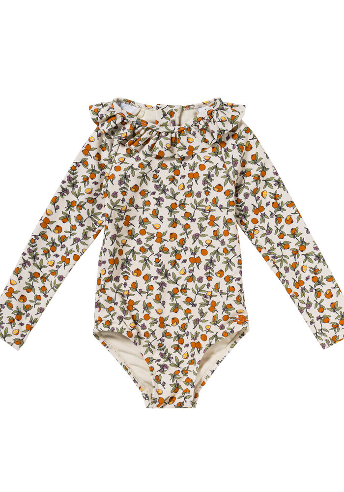 Salted Stories Pomme Flower | Bodysuit White Swan