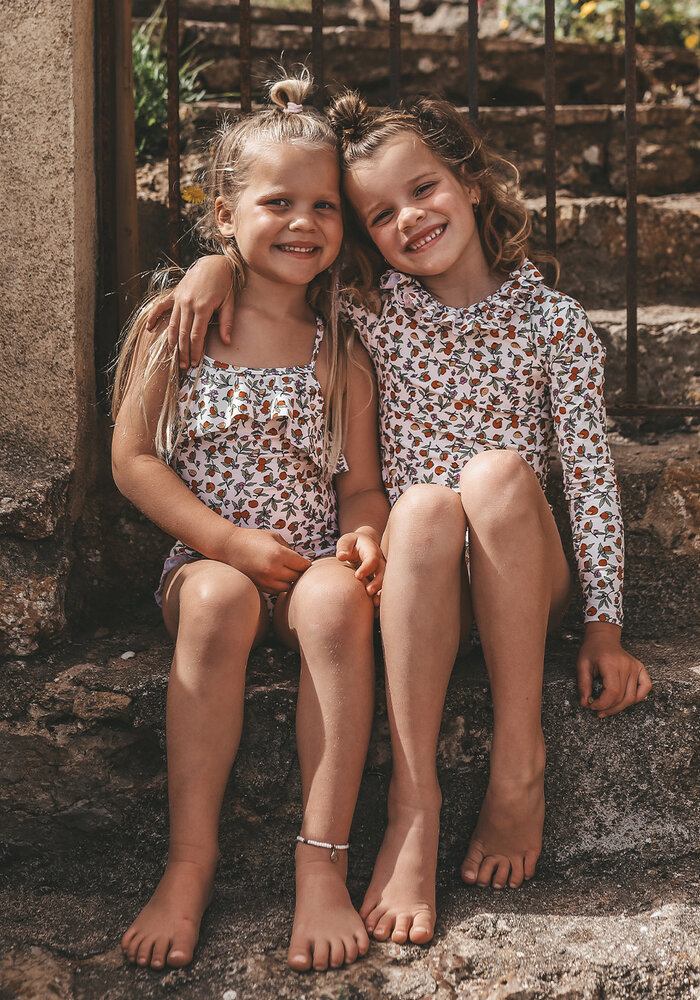 Salted Stories Pomme Flower | Bodysuit White Swan