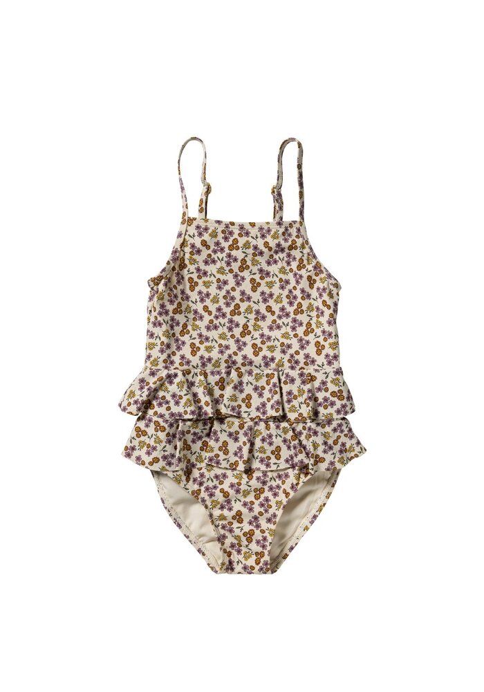 Salted Stories Sparkly Flower | Swimsuit White Swan