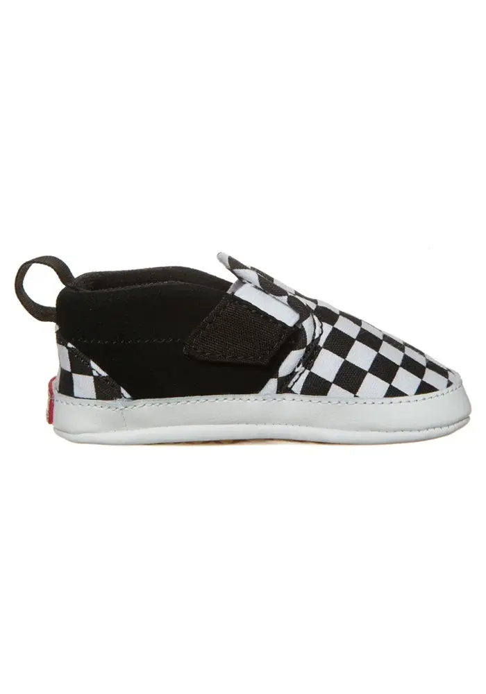 Vans IN Slip-On V Crib (Checker) Black/TrueWhite