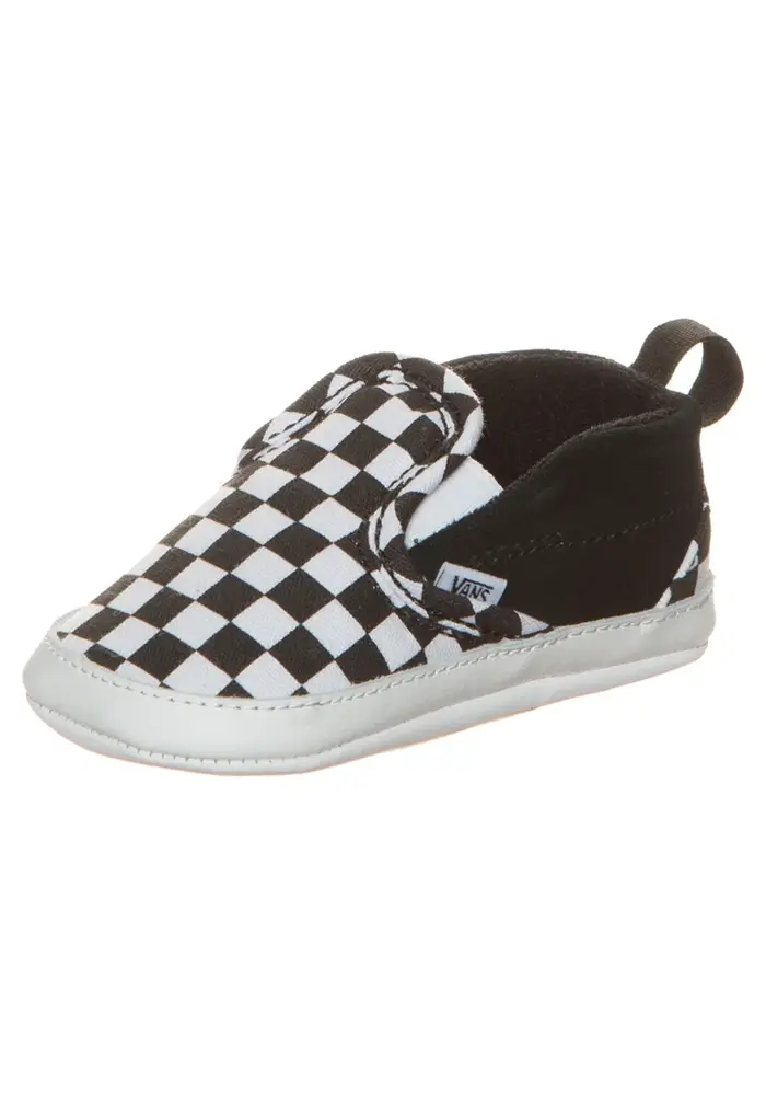 Vans IN Slip-On V Crib (Checker) Black/TrueWhite