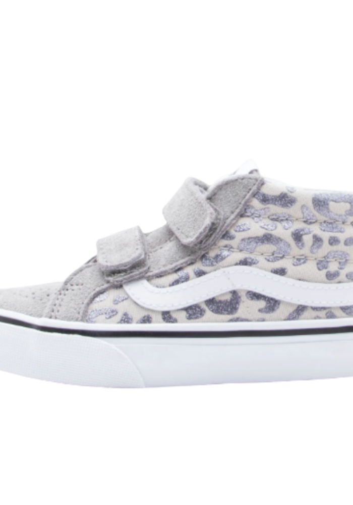 Vans SK8-Mid Reissue V Leopard Glitter GRAY