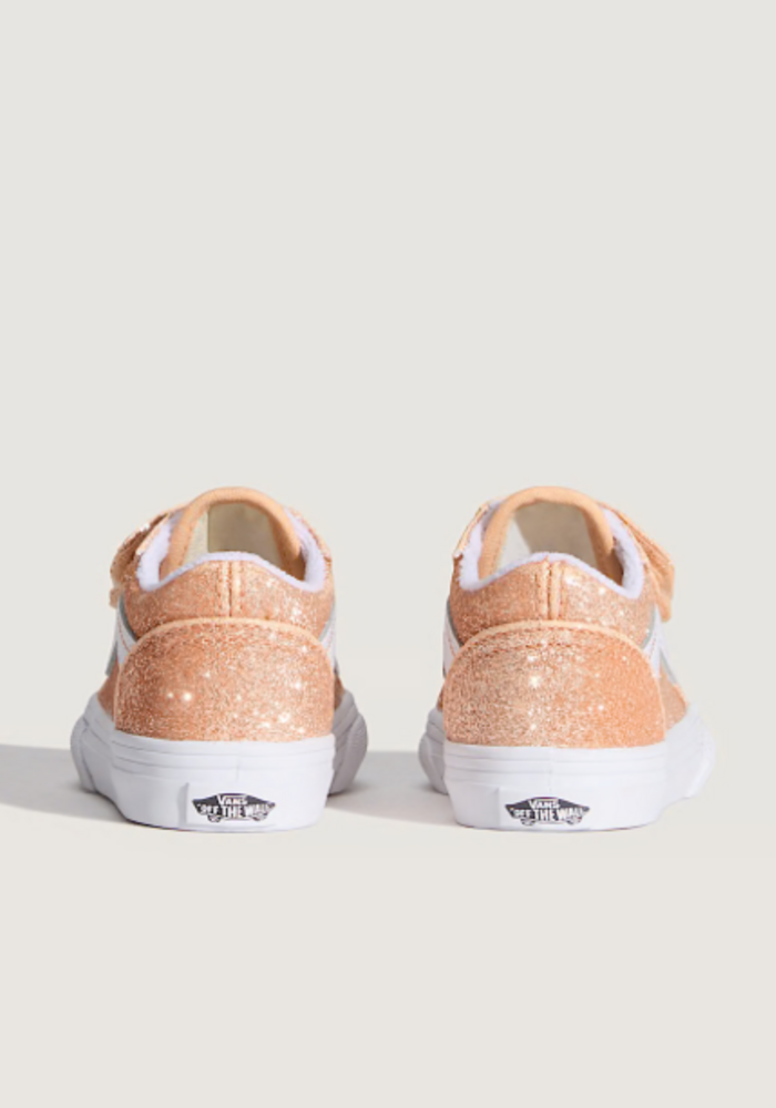 Vans Old Skool V GLITTER Apricot Glow