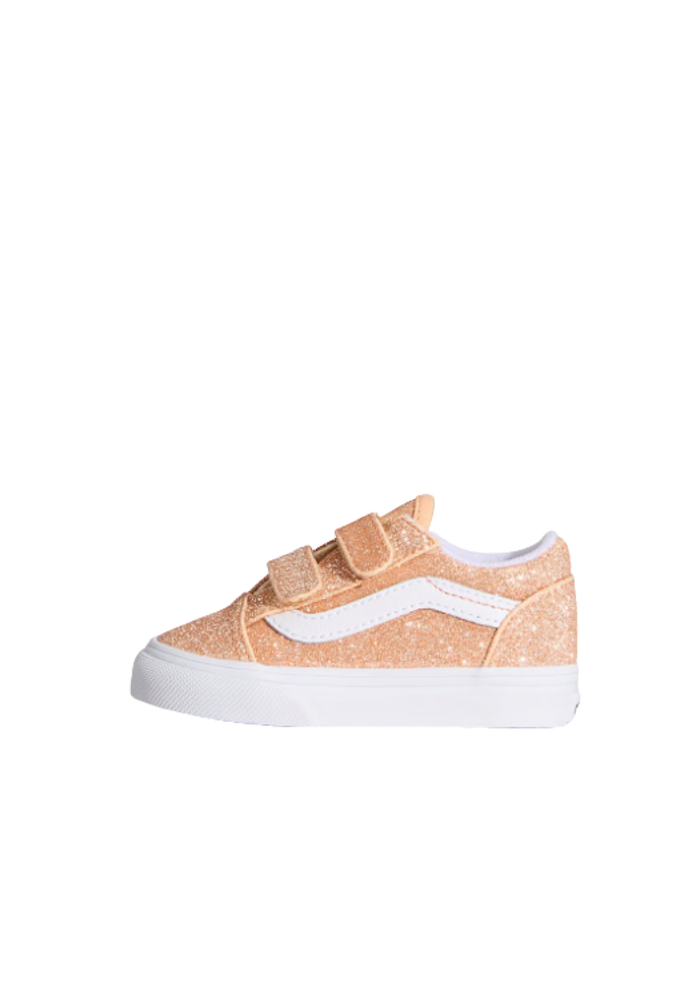 Vans Old Skool V GLITTER Apricot Glow