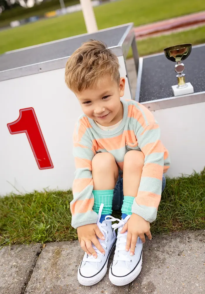 Sproet & Sprout Terry sweatshirt stripes