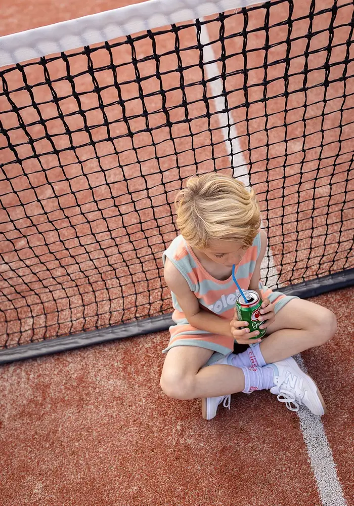 Sproet & Sprout Terry shorts block stripes