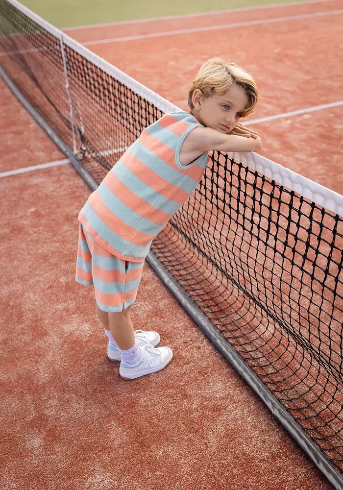 Sproet & Sprout Terry shorts block stripes