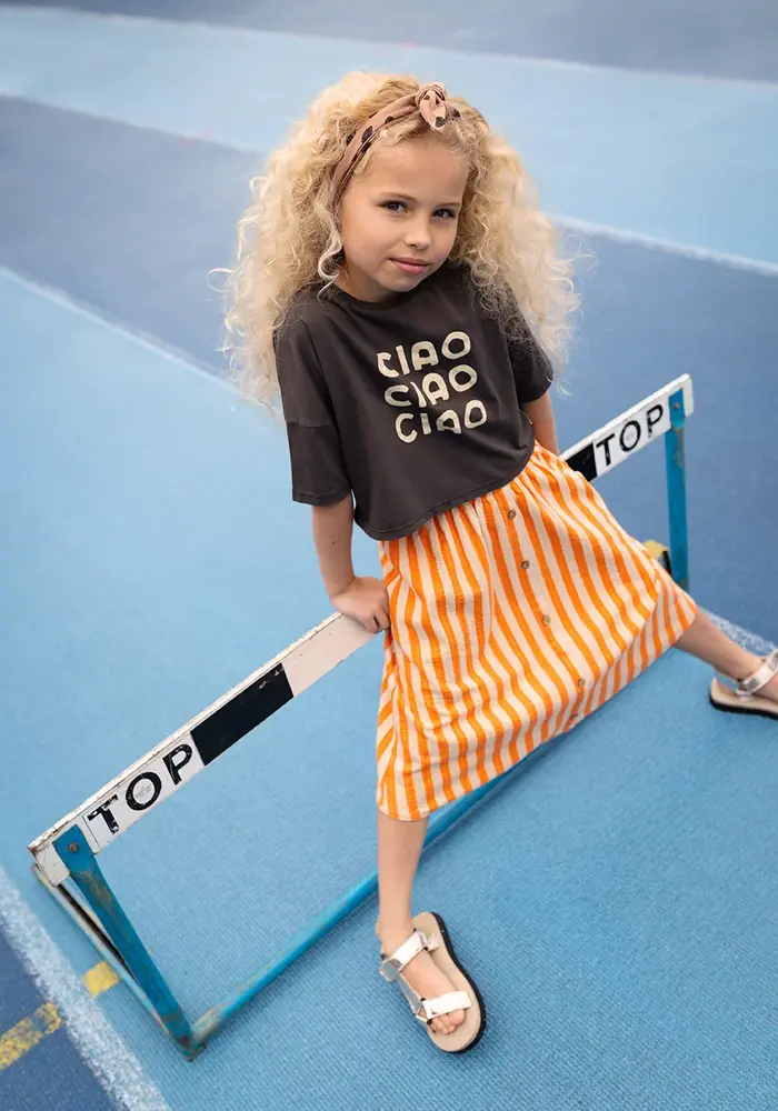 Sproet & Sprout Midi skirts stripes