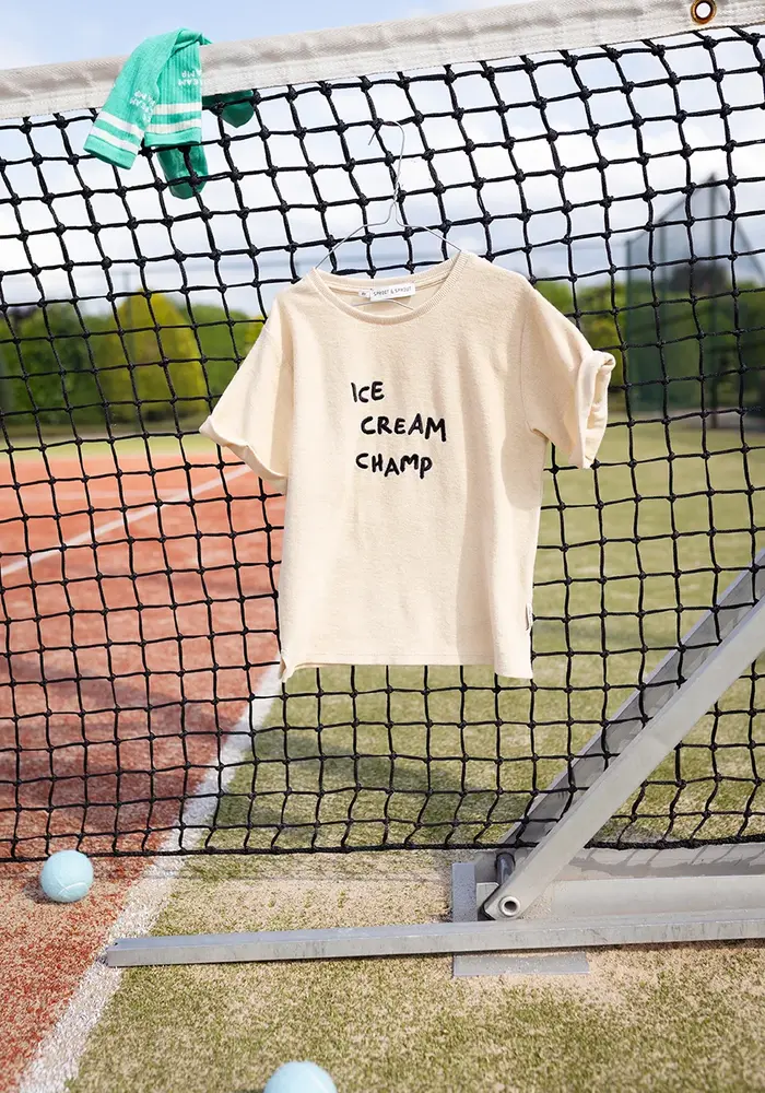 Sproet & Sprout Terry T-shirt ice cream champ