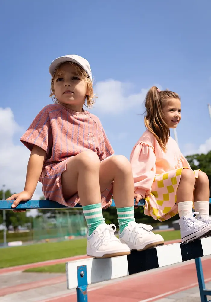 Sproet & Sprout Terry shorts small stripes
