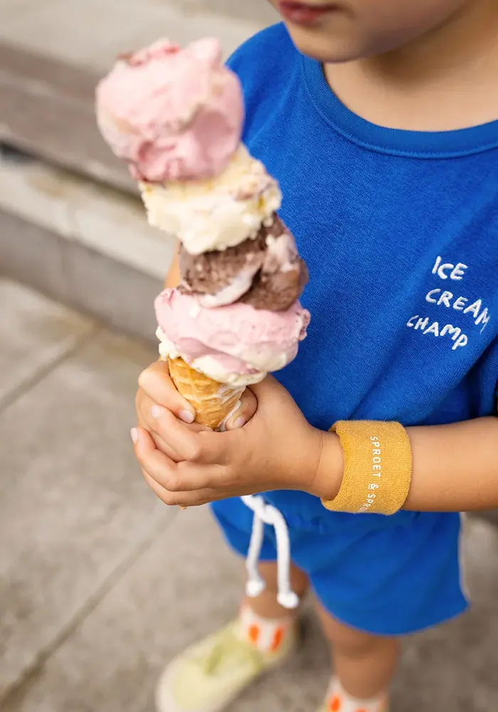 Sproet & Sprout Terry sport shorts blue