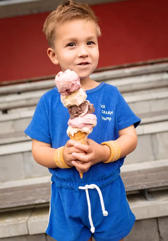 Sproet & Sprout Terry sport shorts blue