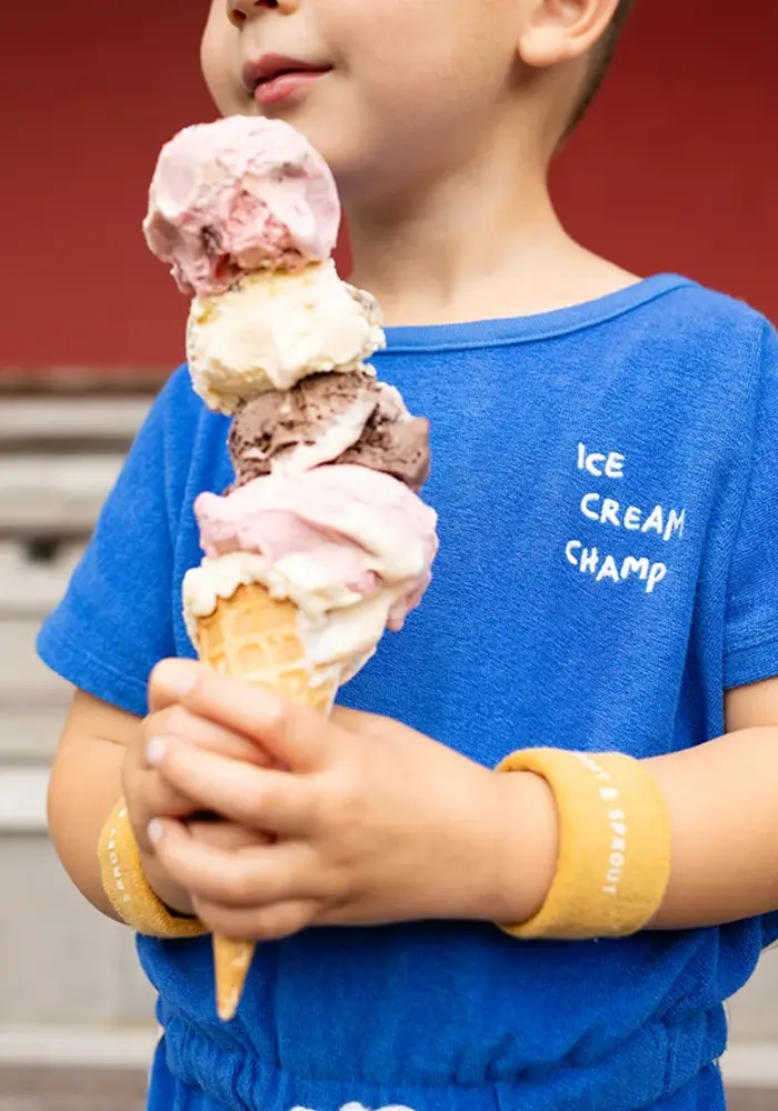 Sproet & Sprout Terry sport shorts blue