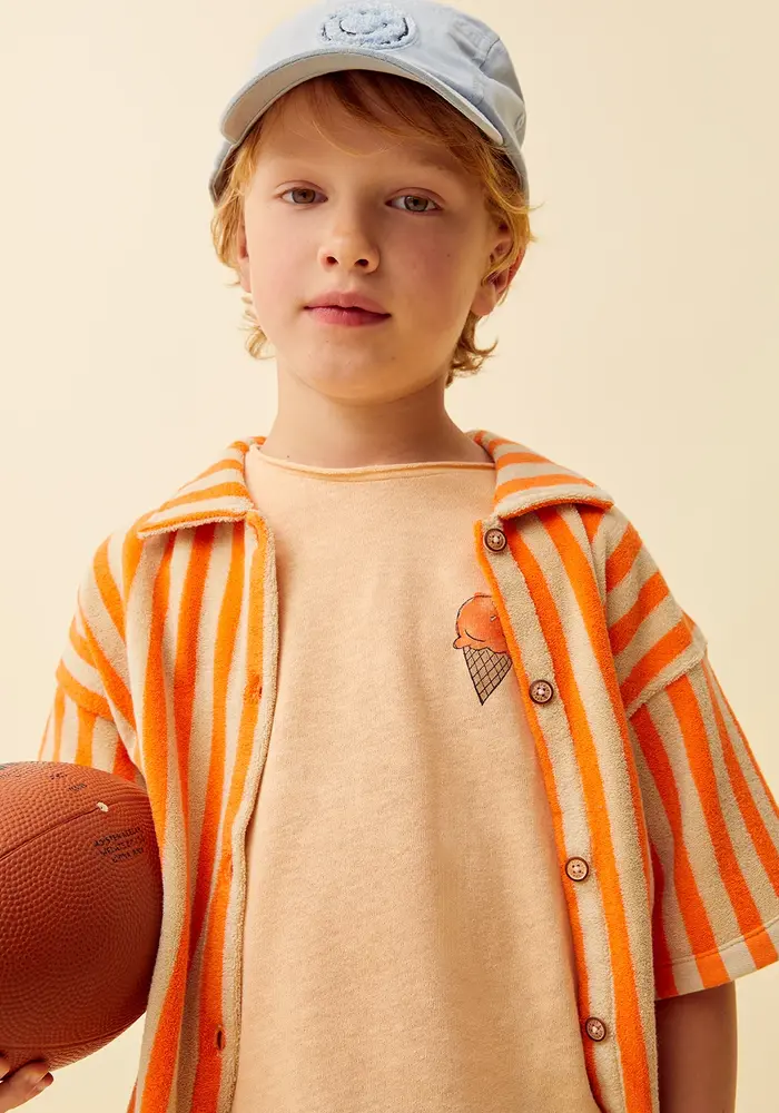 Sproet & Sprout Linen T-shirt sand