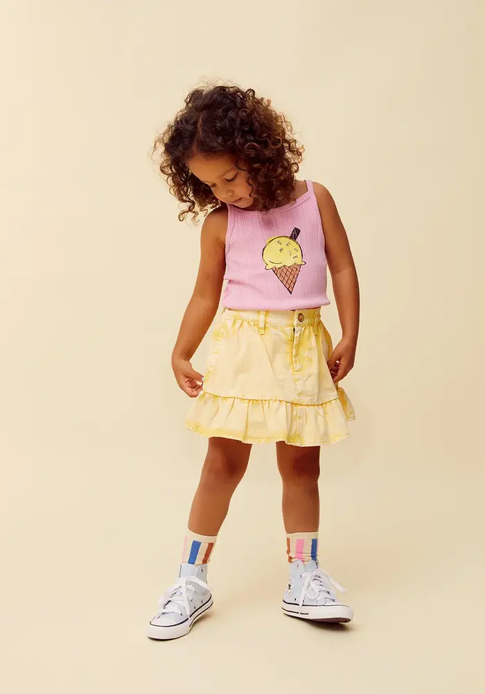 Sproet & Sprout Denim peplum skirt