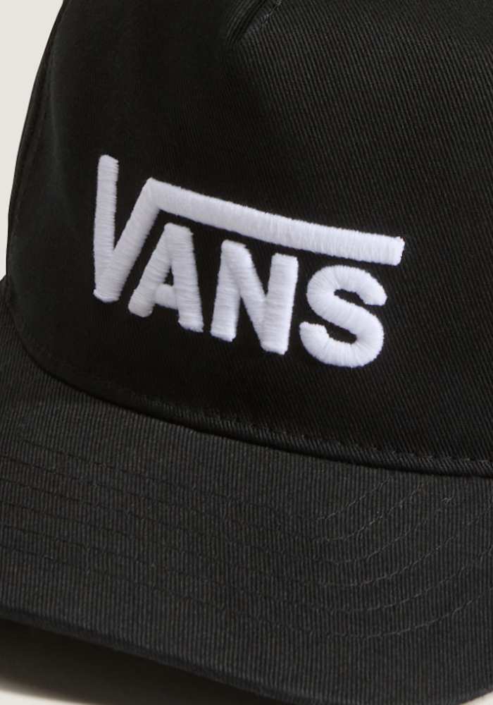Vans Drop V Logo Snapback Black