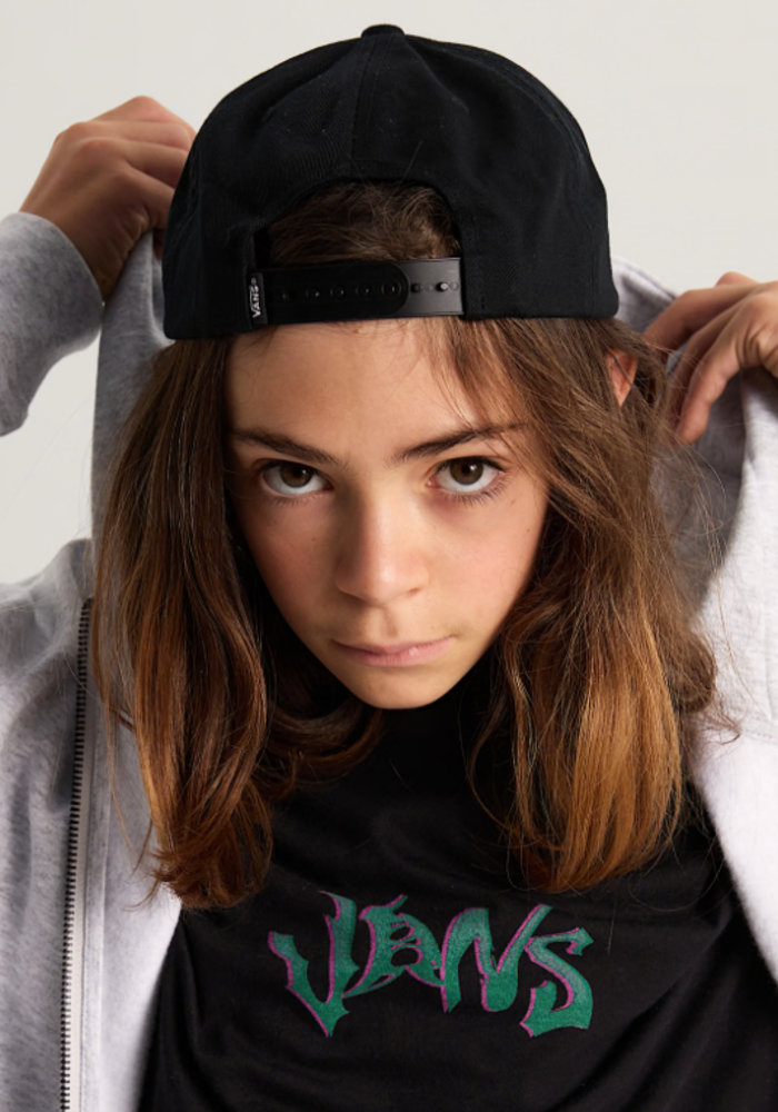 Vans Drop V Logo Snapback Black