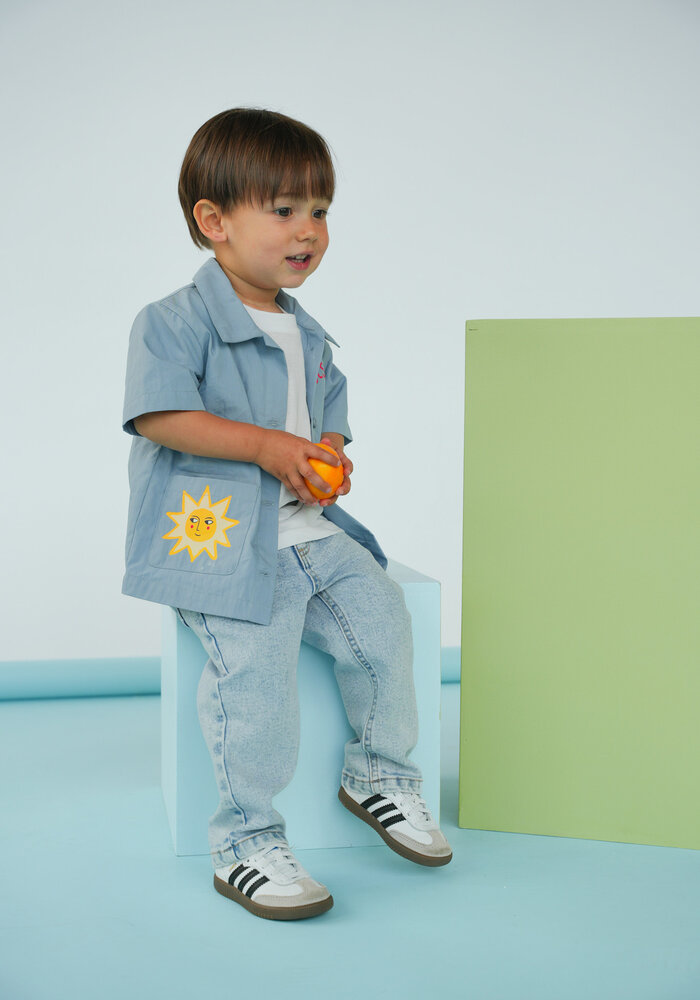 The New Chapter blouse Jimmi Wild blue