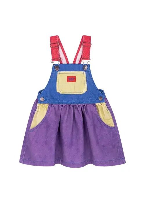 Favorite People Favorite People MOZZERELLA SKIRT OVERALLS COLOR BLOCK