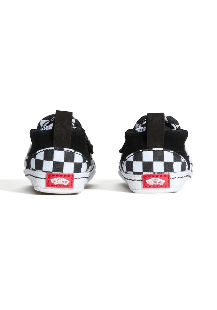 Vans IN Slip-On V Crib (Checker) Black/TrueWhite