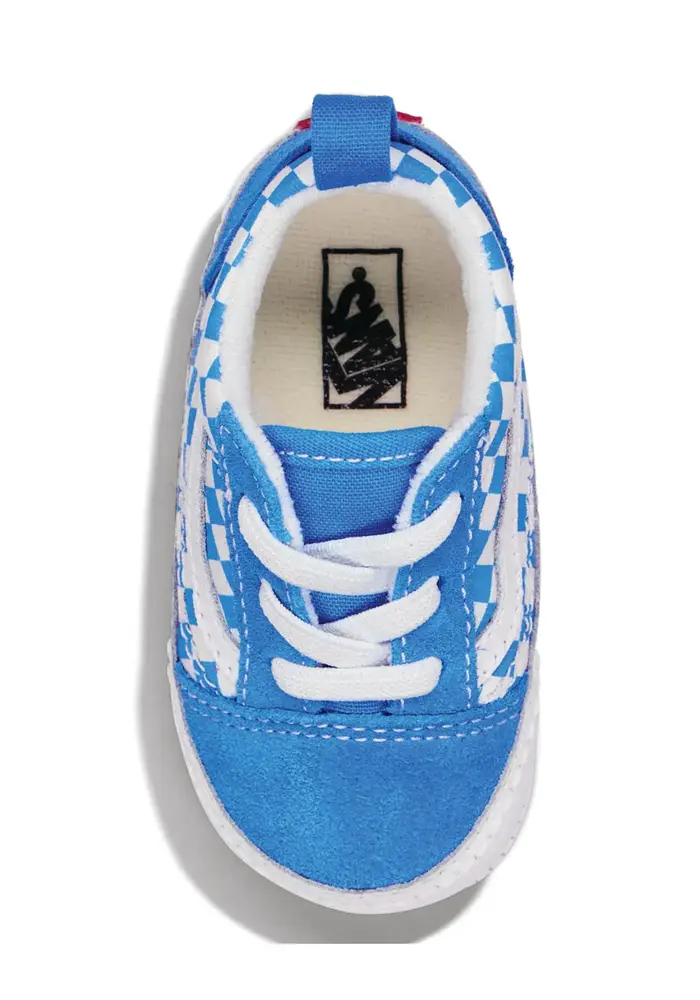 Vans Old Skool Crib COLOR THEORY CHECKERBOARD Bright Azure