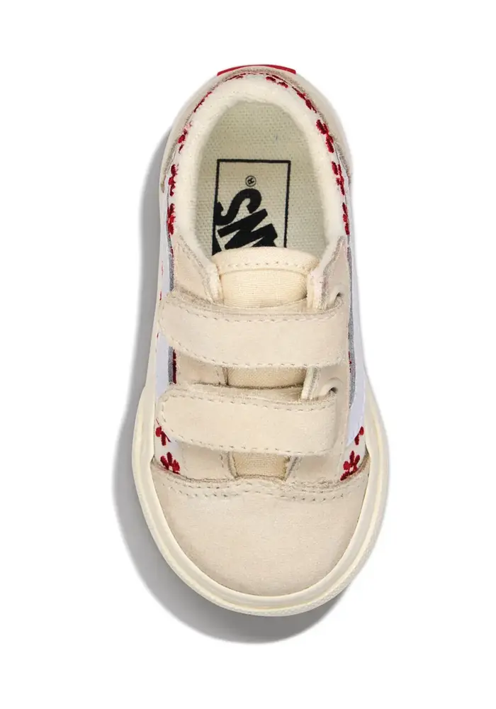 Vans Old Skool V Chantilly Floral RACING RED