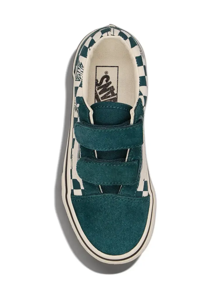 Vans Old Skool V GEO CHECK Mystic Moss