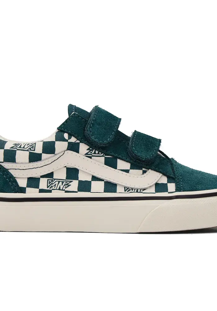 Vans Old Skool V GEO CHECK Mystic Moss