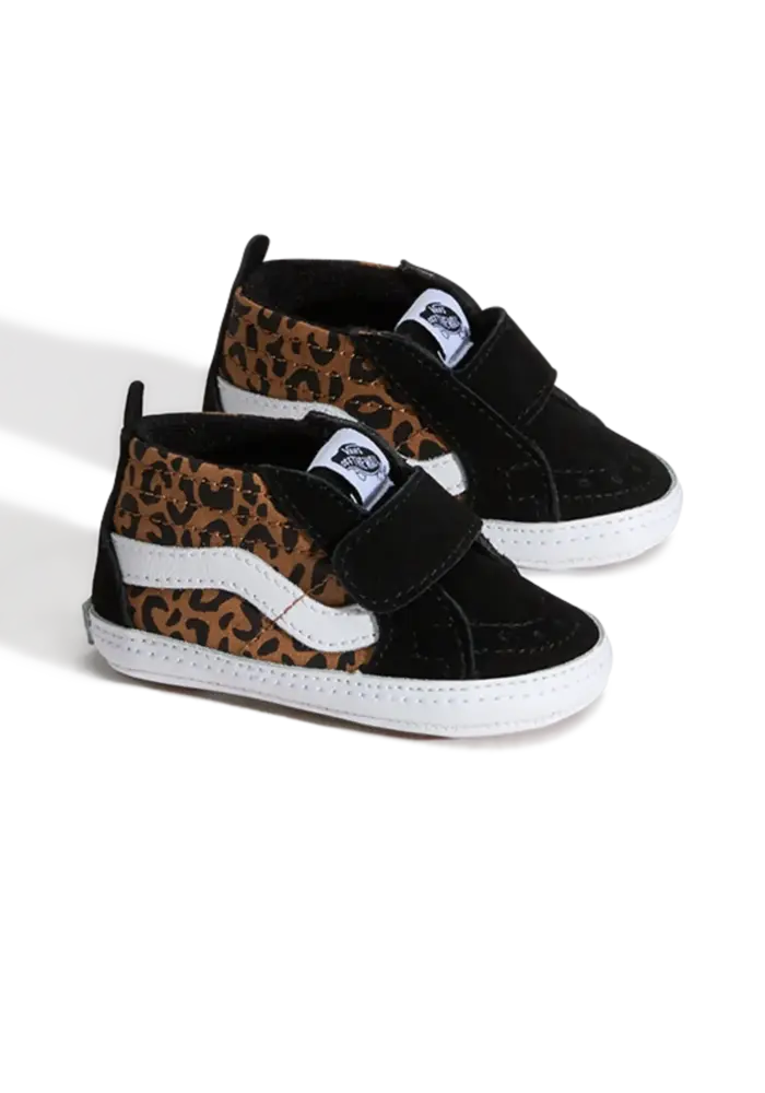 Vans SK8-Hi Crib LEOPARD BLACK/BROWN