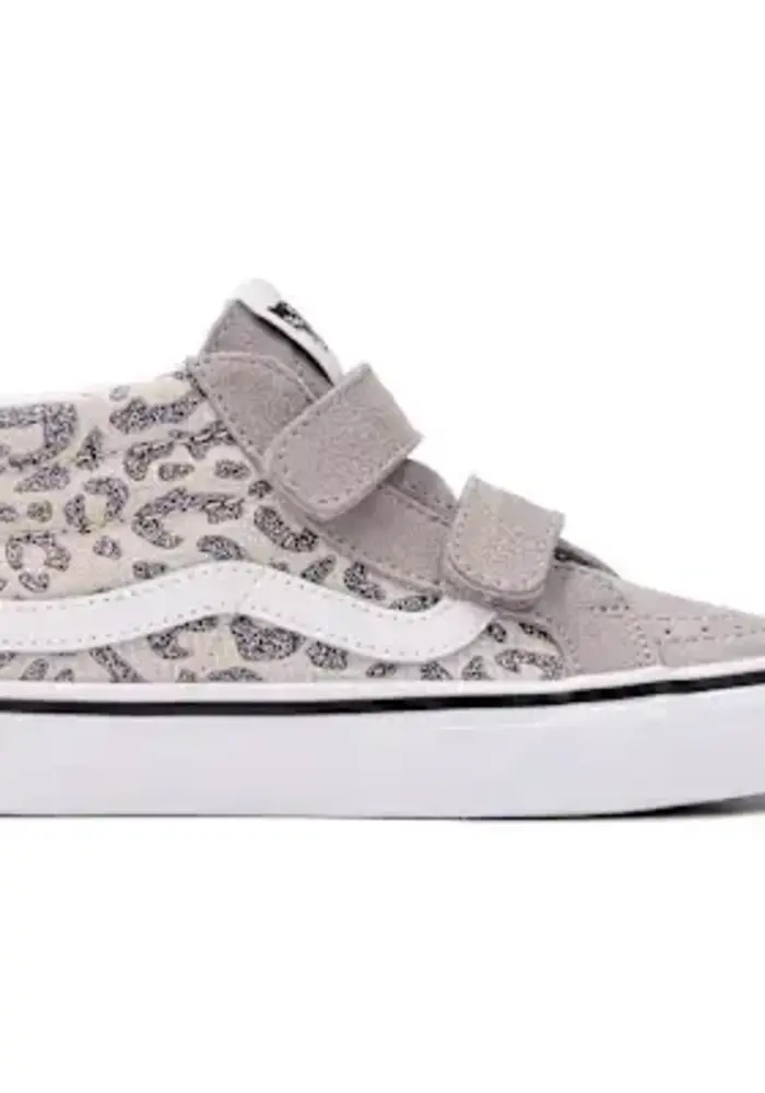 Vans SK8-Mid Reissue V Leopard Glitter GRAY