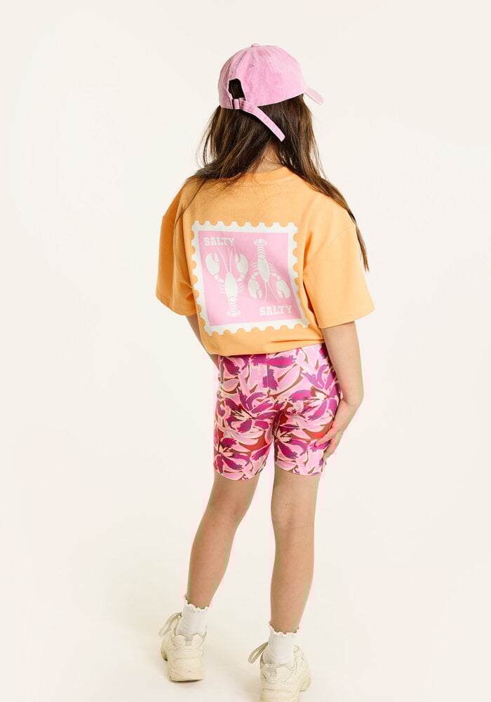 Salty Stitch - Salty Lobster tee - Apricot