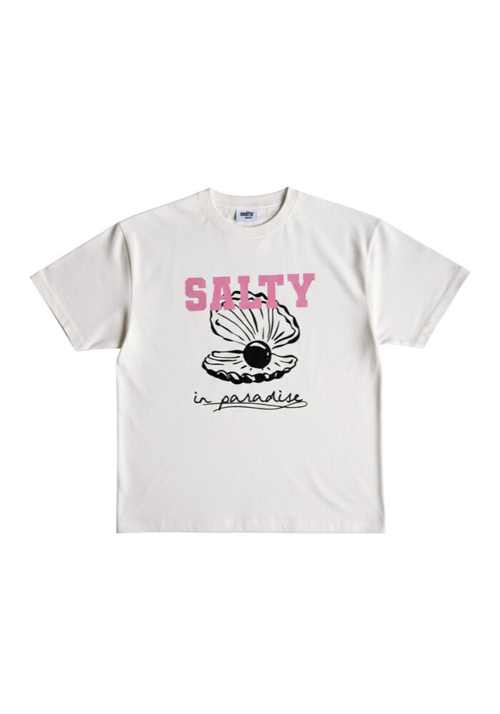 Salty Stitch Salty Pearl tee - Off white