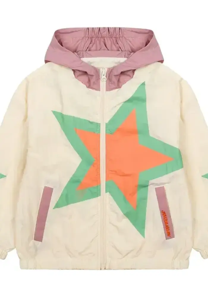 Jelly Mallow Star Windbreaker