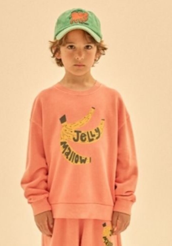 Jelly Mallow Banana Pigment Sweatshirt