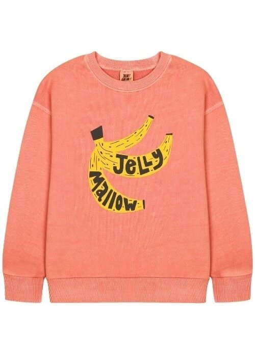 Jelly Mallow Jelly Mallow Banana Pigment Sweatshirt