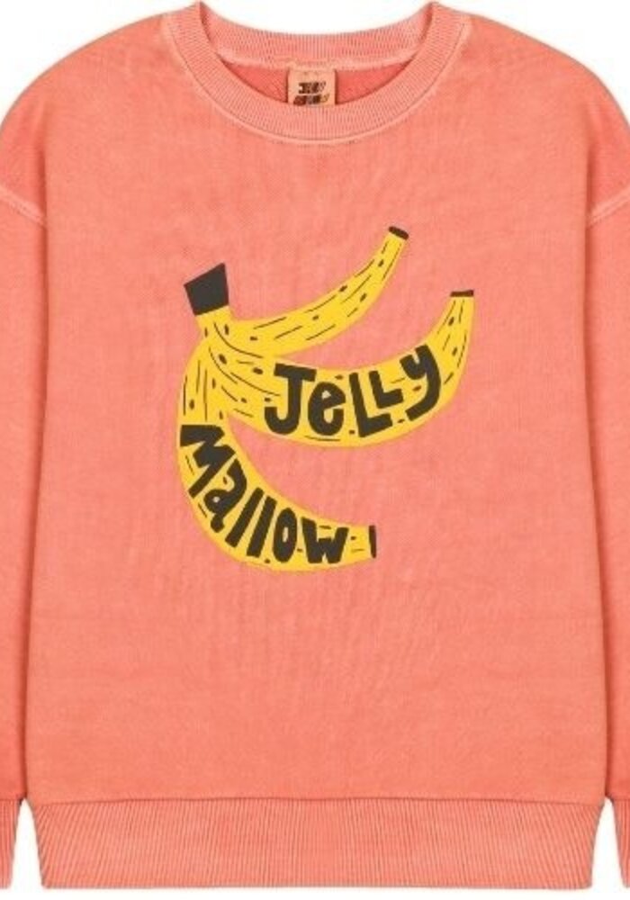 Jelly Mallow Banana Pigment Sweatshirt