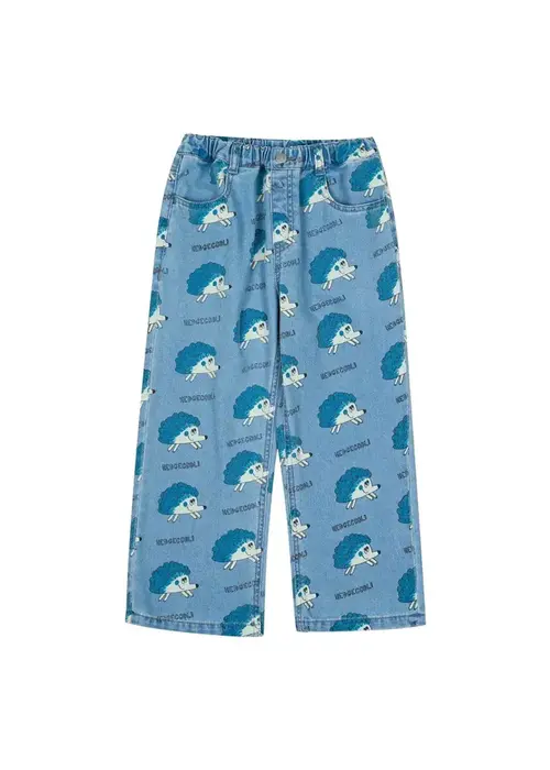 Jelly Mallow Jelly Mallow Hedgehog Denim Pants