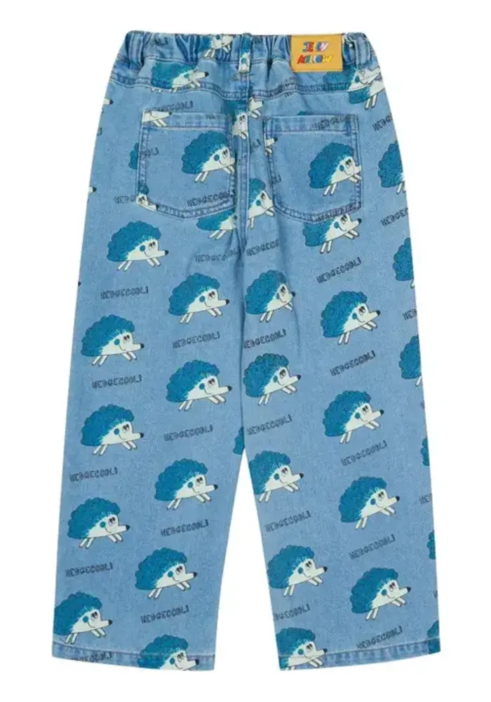 Jelly Mallow Hedgehog Denim Pants