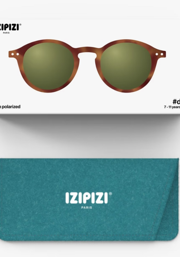 IZIPIZI JUNIOR SUN 7/11 #d Havane | Green Glasses